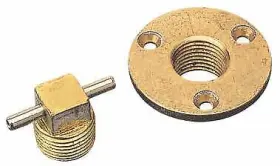 520042-1 Sea-dog Garboard Drain And Plug Die Cast Bronze