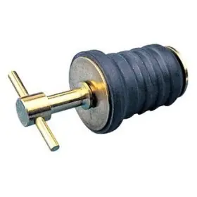 520082-1 Sea Dog - 1-1/4 Inch D Brass/nitrile T-handle Drain Plug Display