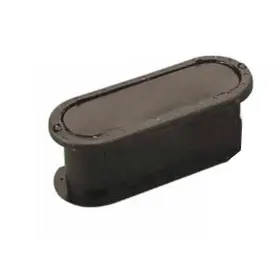 520520-1 Sea-dog Scupper Valve 6 Inch X 2-1/4 Black