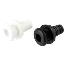 520770-1 Sea Dog - 1-3/8 Inch Hole Polypropylene White Thru-hull Fitting For 1-1/8