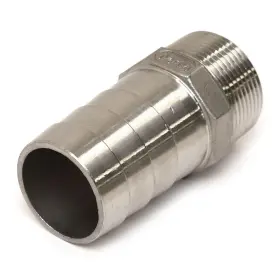 73979 Seabring Marine Industries Boat Barbed Fitting 1 5/8 Inch Ss