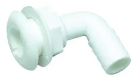 50-18141 Seachoice 18141 New Thru-hull Conn-wht P