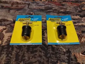50-18801 Seachoice Brass Drain Plug Lot Of 2