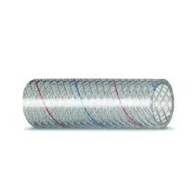 Seachoice 719249235448 1/2 Inch Reinforced Pvc Tubing 50ft Red And Blue Tracer #23544
