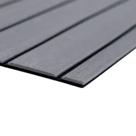 32279-80066 Seadek 40 Inch X80 6mm Teak Full Sheet Brushed Texture Storm Grey/black