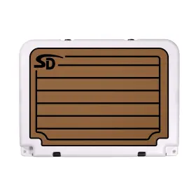 56141-80093 Seadek Orca 26 Teak Cooler Pad - Mocha / Black