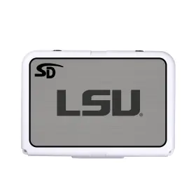 57676-80066 Seadek Collegiate Cooler Pad - Rtic 20 Storm Gray / Black Lsu