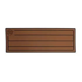 58110-80070 Seadek Rv Step Covers - Teak 24 Inch X8.5 Brown / Black 4 Pack