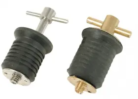 Seafarer Marine Products S-0291c Whitecap Ind - S.s. 1ft Bailer Plug Screw Type