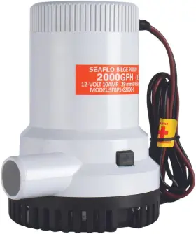 Seaflo 690002659865 2000 Gph 12v Boat Marine Plumbing Electric Bilge Pumps