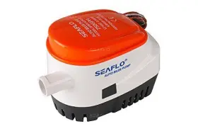 Seaflo 796793863945 06 Series 750gph Automatic Submersible Bilge Pump With Built-in Float Switch