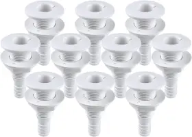 0625 Seaflo 810039490648 Thru Hull Fitting Through Choose 0.625 Inch 5/8 White