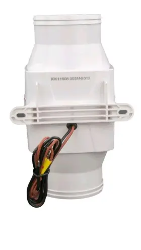 Ptib1-130-01 Seaflo 3 Inch In Line Blower 12v Boat Bilge Marine Cool Fan Cabin Engine Ventilation