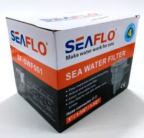 Sf-swf001 Seaflo Marine Raw Water Intake Strainer 1 Inch /1.25 /1.5 Hose Size Engine/ac