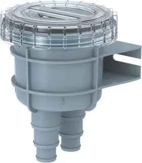 Sf-swf002 Seaflo Raw Water Marine Intake Cooling Strainer For Boat Fits 1/2 Inch