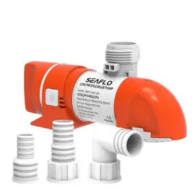 Sfbp1-g1100-14b Seaflo 14b Series 12v 1100 Gph Automatic Low Profile Bilge Pump Timer Sensi