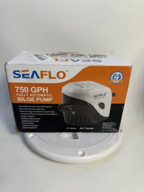 Sfbp1-g750-11 Seaflo 12v Fully Automatic Submersible Boat Bilge Water Pump 750gph With Float Switch