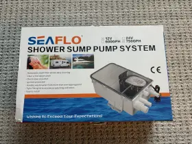 Sfbp1g75007 Seaflo 750gph Shower Sump Pump Auto Bilge Drain System 12v Boat Box Marine Rv
