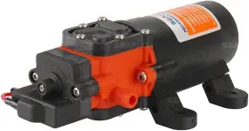 Sfdp1-012-035-21-q Seaflo All New 21-series Water Pressure Diaphragm Pump - 12v 1.2gpm 35psi