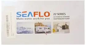 Sfdp1-014-100-22 Seaflo 22 Series Automatic Demand Diaphragm Pump - Brand New In Box Unopened
