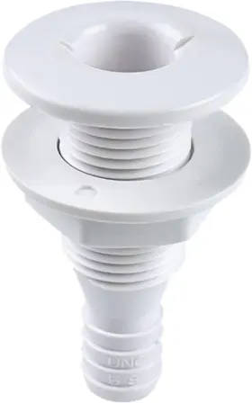 Sfds1-1000-01 Seaflo Thru Hull Fitting Through Choose Size And Pack 1 Inch White