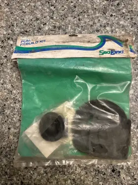 340115 Sealand Technology Model 752 Toliet Pump Rebuild Kit Nos Boat Parts