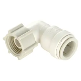 013520-1008 Seatech 1/2 Inch Cts To Npsf 90 Plastic White Elbow Pipe/pipe Adapter