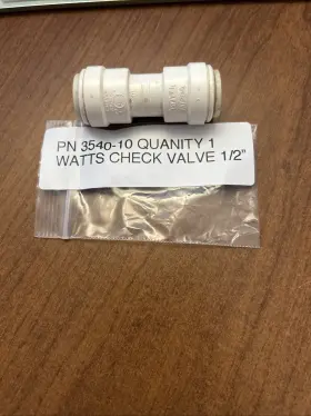 3540-10 Seatech Sea Tech P0200 Watts Union Check Valve 1/2 Inch Cts