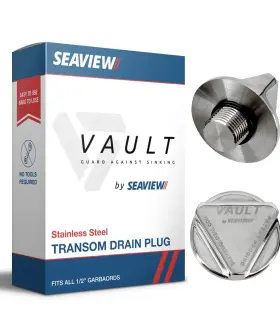 Sv101vss Seaview The Best 1/2 Inch Stainless Steel Npt Boat Drain Plug In Marine Industry