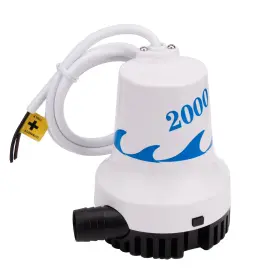 Seawell 5201602 2000gph Bilge Pump Submersible Water Boat Non-automatic Plumbing 12v