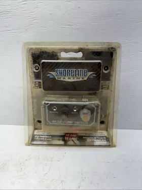 Sl52268 Shoreline Marine Vintage Bilge Pump Switch Kit Boat 10 Amp 3 Way New