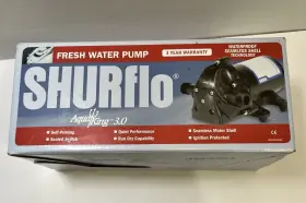 3901-0216 Shur Flo 3901-021 Shurflo Water Pump 3.0 Gpm 55psi 12v Marine Brand New In Box