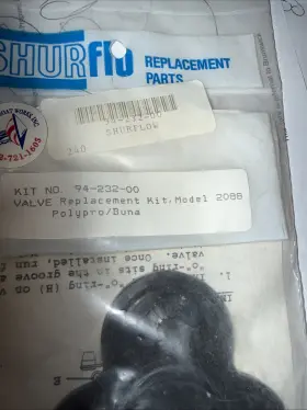 94-232-06 Shurflo 94-232-00 New Oem Pump Diaphragm Repair Kit