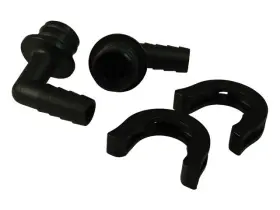 94-615-00 Shurflo Extreme Pump Fitting 1/2 Inch Barb X Quick-connect Elbow - 2pk