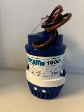 355-100-10 Shurflo By Pentair 1000 Bilge Pump - 12 Vdc Gph Upc 75232401
