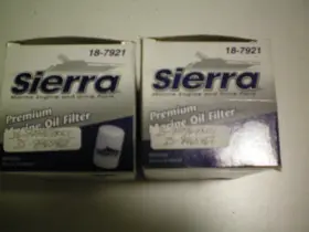18-7921 Sierra Quantity Two Of #18-7921 Marine Oil Filters Free Freight