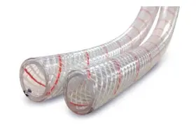 16-162-0580s Sierramarine 5/8ft Clr Pvc With Red Tracer 250ft-sp