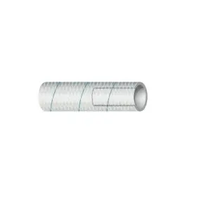 16-164-0126s Sierramarine 1/2ft Wht. Reinf Pvc With Blue Tracer