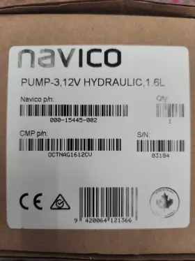 000-15445-002 Simrad Navico Pump-3 12v Hydraulic 1.6l