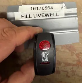 16170564 Skeeter Boats Livewell Auto Fill Manual Switch