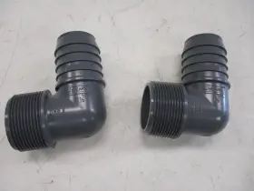 300872 Spears Mastercraft Fitting 1 1/2 Inch 90 Hb 197 07 - 12 Pvc Set Of 2 Boat