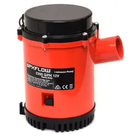 02271d-8 Spx Johnson Pump Flow Boat Bilge With Float Switch 2200 Gph 12v 7.5a