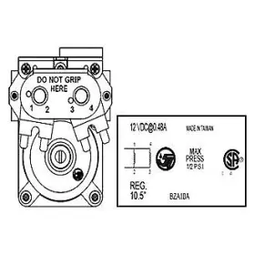 521073 Suburban Seven Universe Gas Valve Solenoid
