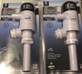 Be-pl-57473-dp T H Marine 2 800 Gph Straight Thru-hull Livewell Aerator Pumps 3/4 Inch