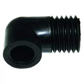 Dahik-118-dp T-h Marine Black Adjustable Flow Head W Fitting For 1-1/8 Inch Hose