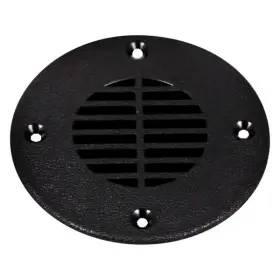 Fd-2-dp T-h Marine 4-1/8 Inch O.d. Black Plastic Deck Drain Cover