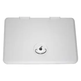 Hatl-1115-2-dp T-h Marine Sure-seal 12-5/8 Inch L X 8-3/4 W Polar White Rectangular Locking Access Hatch
