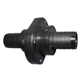 Ils-1200-dp T-h Marine - Thermo-plastic Black Double Barb Inline Scupper Valve