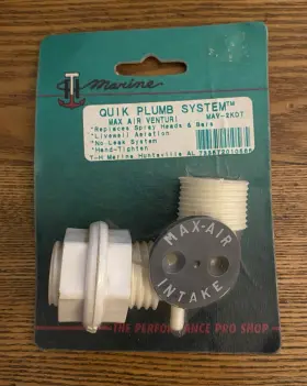 Mav-2kdt T-h Marine Quik Plumb System Max Air Venturi Mav2kdt