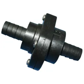 Ils-750-dp T-h Marine Supplies Double Barb Inline Scupper Check Valve - 3/4 Inch Black